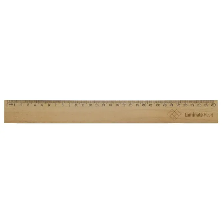 Ruler wood 30cm - LT91927 (gadzety reklamowe)